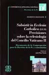 Subsistit in Ecclesia Catholica (LGB)