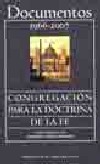 Documentos de la Congregación para la Doctrina de la Fe (1966-2007)