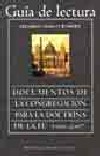 Guía de lectura y sumario de los Documentos de la Congregación para la Doctrina de la Fe (1966-2007)