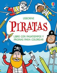 Piratas. Libro con pasatiempos y páginas para colorear