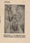 Trisagio a la Inmaculada Virgen María