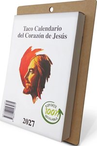 Taco calendario 2027 del Corazón de Jesús (pared)