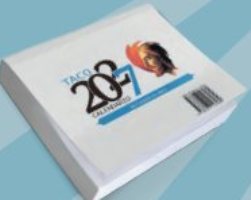 Taco calendario 2027 del Corazón de Jesús (Notas con imán)