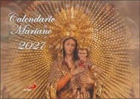 Calendario de pared Mariano 2027