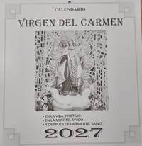 Calendario Virgen del Carmen 2027